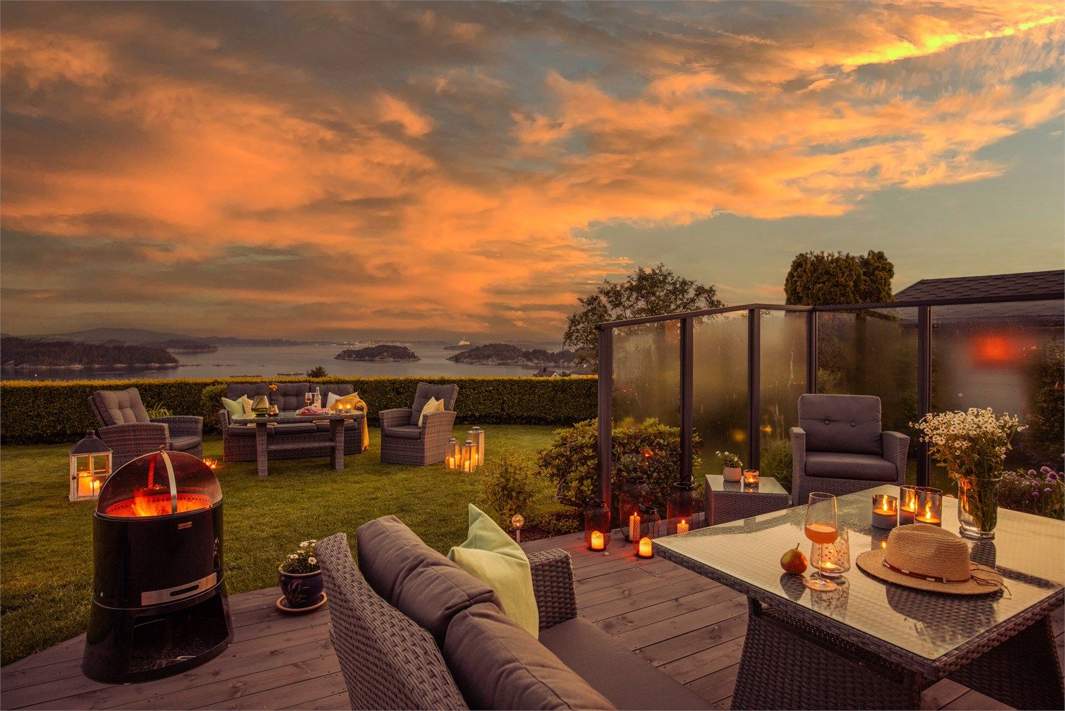 Fantastisk sjøutsikt