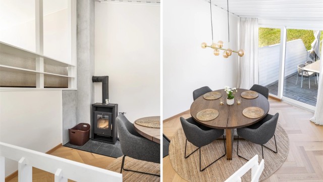 Vedovnen er et like stemningsfremmende som varmende følge til spisebordet.