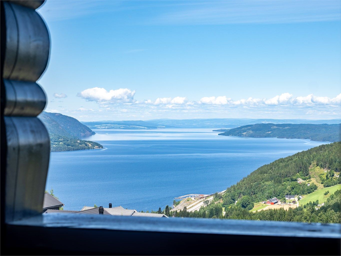 Utsikt fra balkong