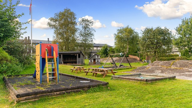 - Koselig fellesområde like framfor boligen -