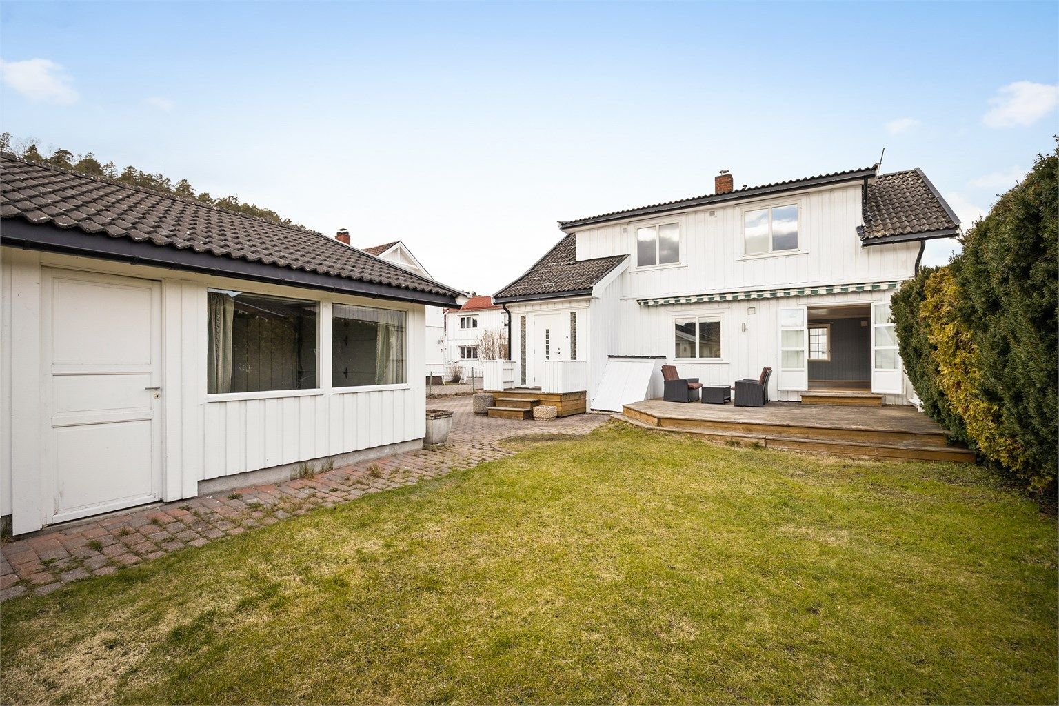 Boligen befinner seg sentralt i et rolig og barnevennlig område. 
Foto: Stine Jørgensen Prøitz