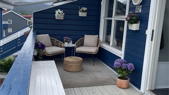 Sommerbilde tatt av selger