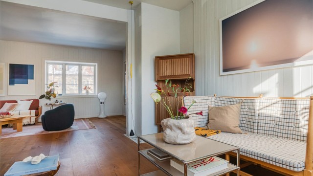 Det store rommet gir fleksibilitet og kan enkelt deles inn i flere soner.