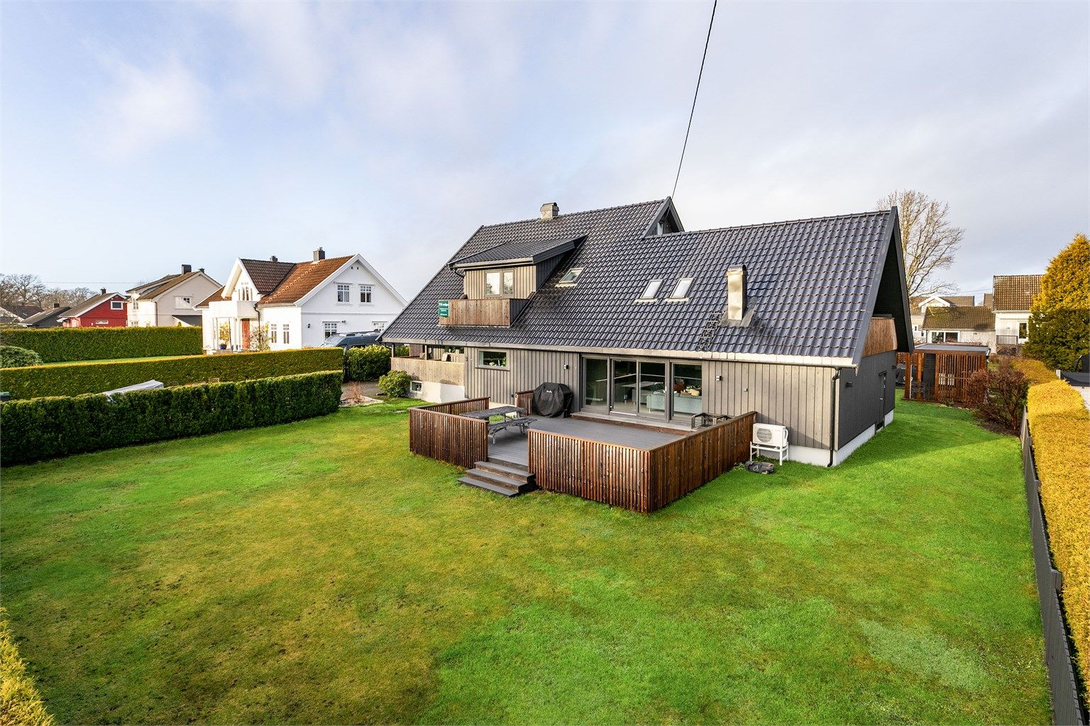 Velkommen til Steinveien 3 - presentert av Krogsveen. Fotograf; Børge Oppegård.