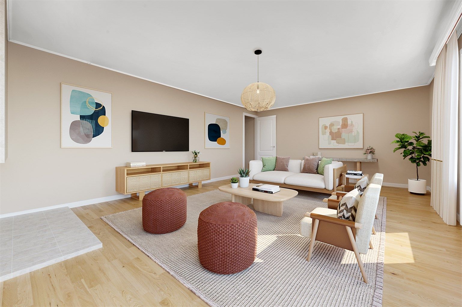 Digitalt stylet bilde. God inspirasjon om hvordan det kan bli. 