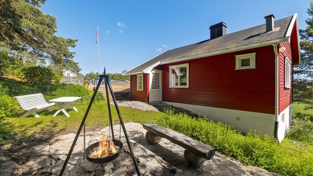 Nydelige uteplasser hvor man kan nyte roen og solen i rolige omgivelser