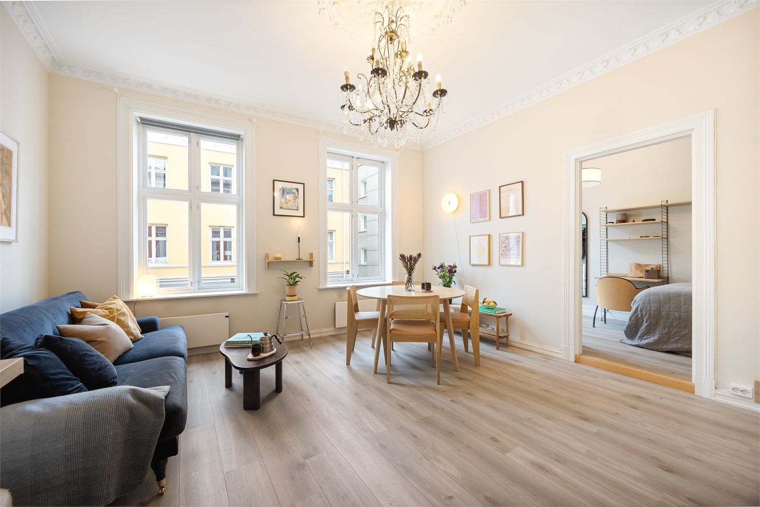 Velkommen til Industrigata 56A! - Presentert av Therese Ekeli Berg v/ Eiendomsmegler Krogsveen. Foto: Marit Andersen.