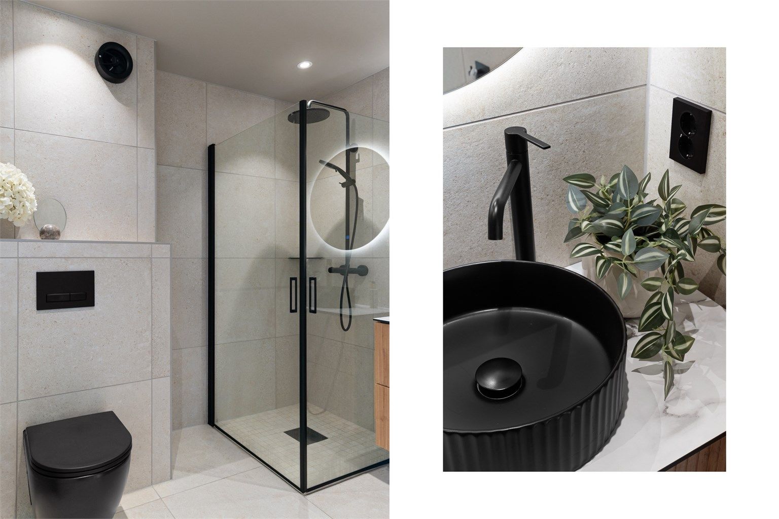 - Flisene har en nydelig og nøytral farge som spiller godt med boligens fargevalg -