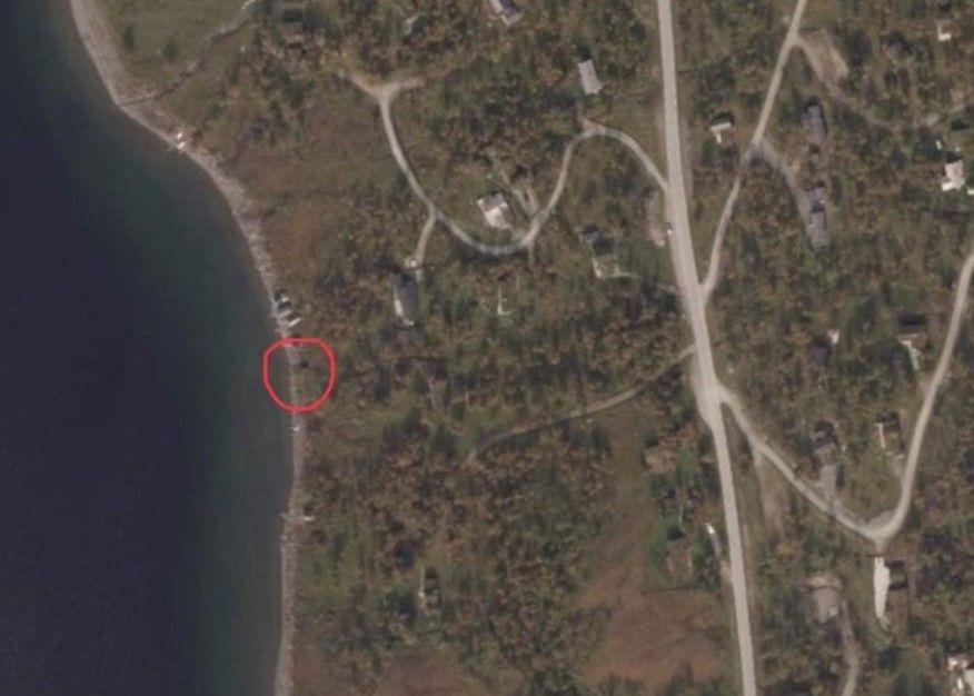 Plassering av naust.