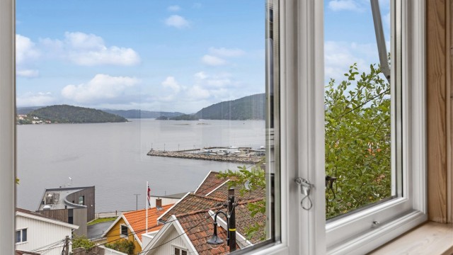 Boligen har flott sjøutsikt