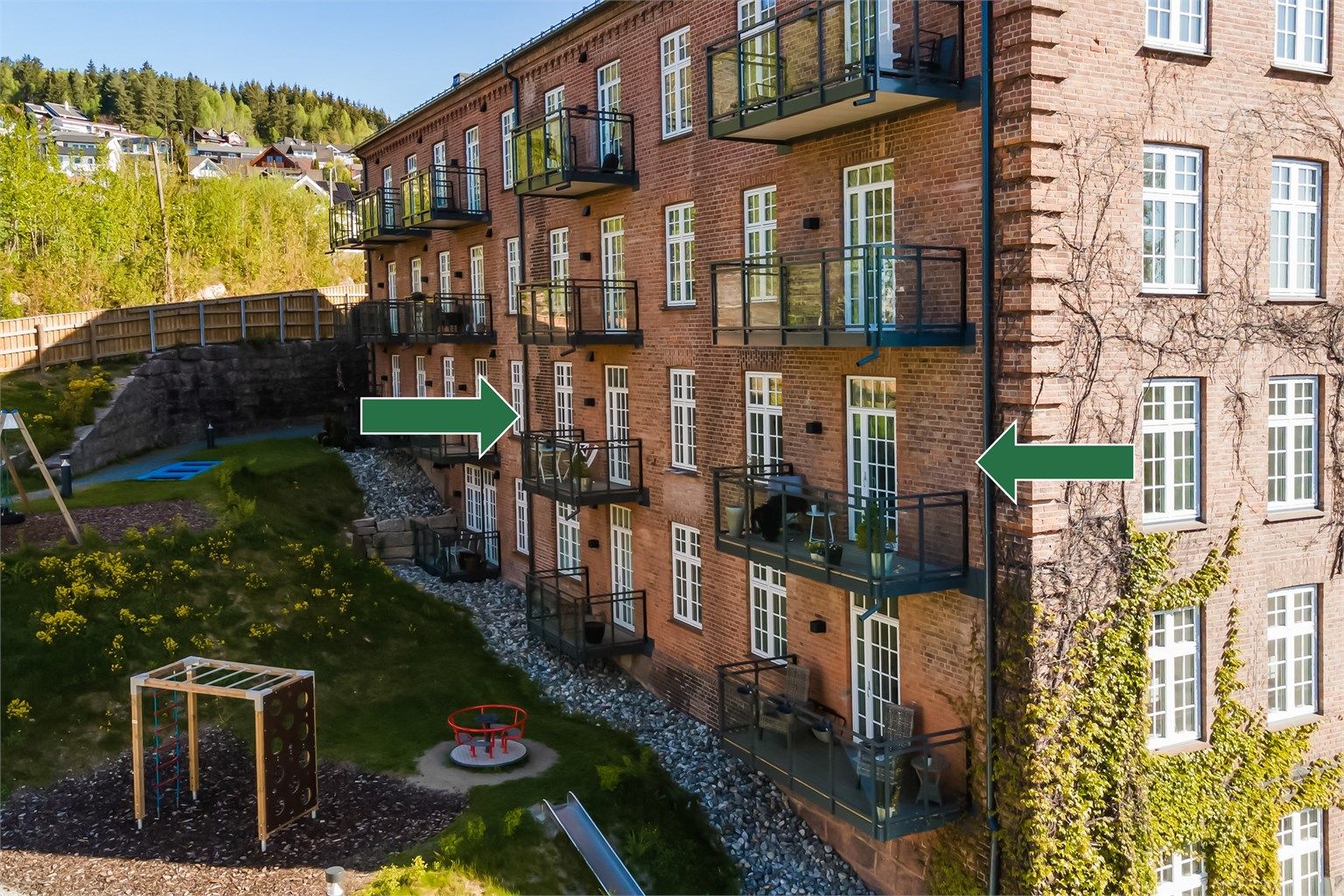 Historisk og verneverdig industribygg som ble omfattende rehabilitert i 2023. Foto: Haiman Askari/Knipzet AS