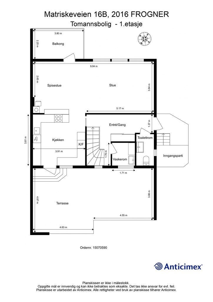 Plantegning -1.etasje