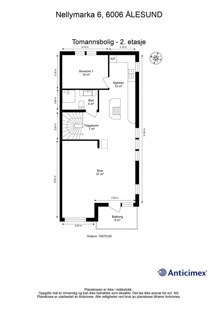 Plantegning 2.etasje