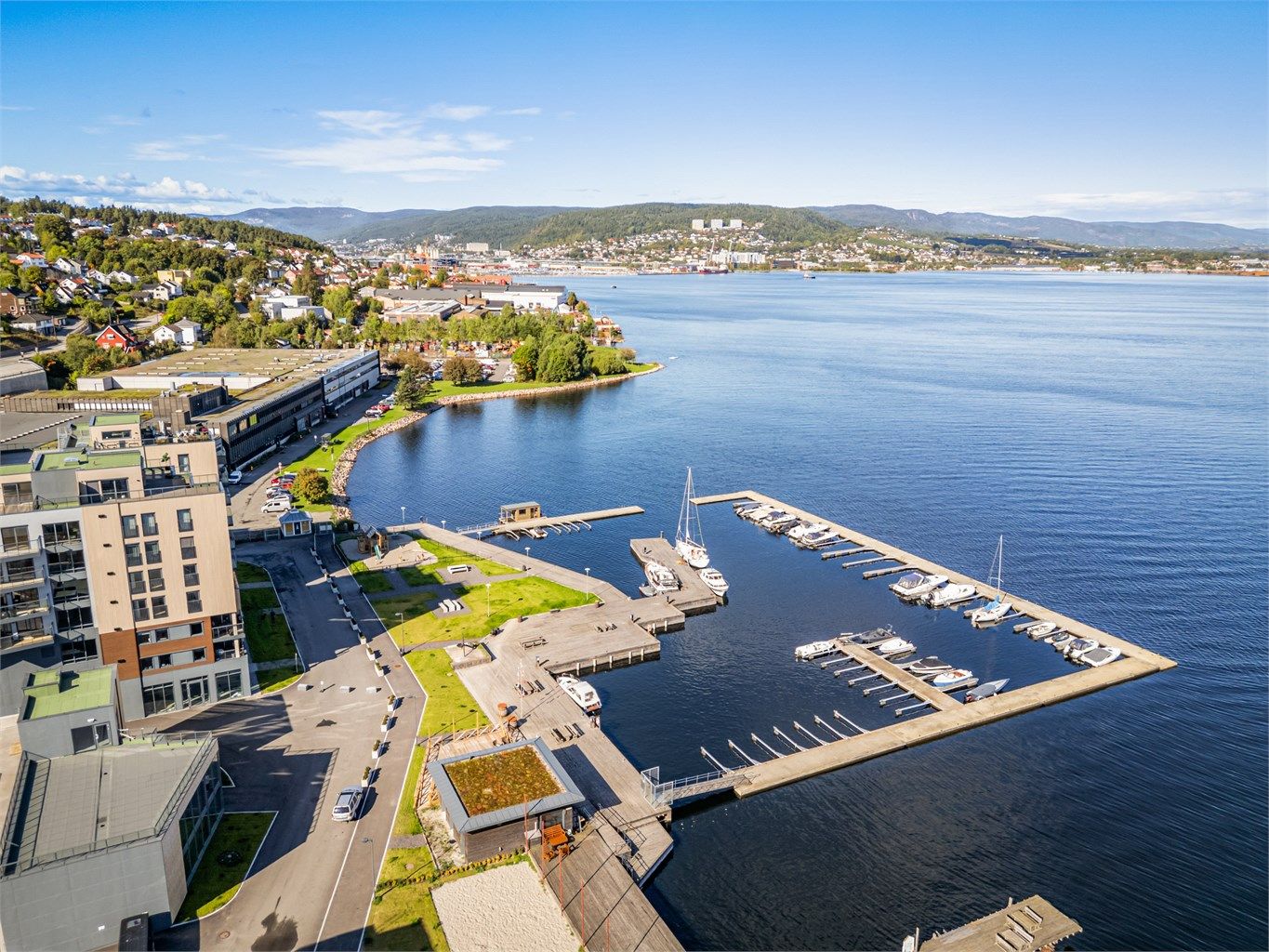 Kort vei til Drammen sentrum