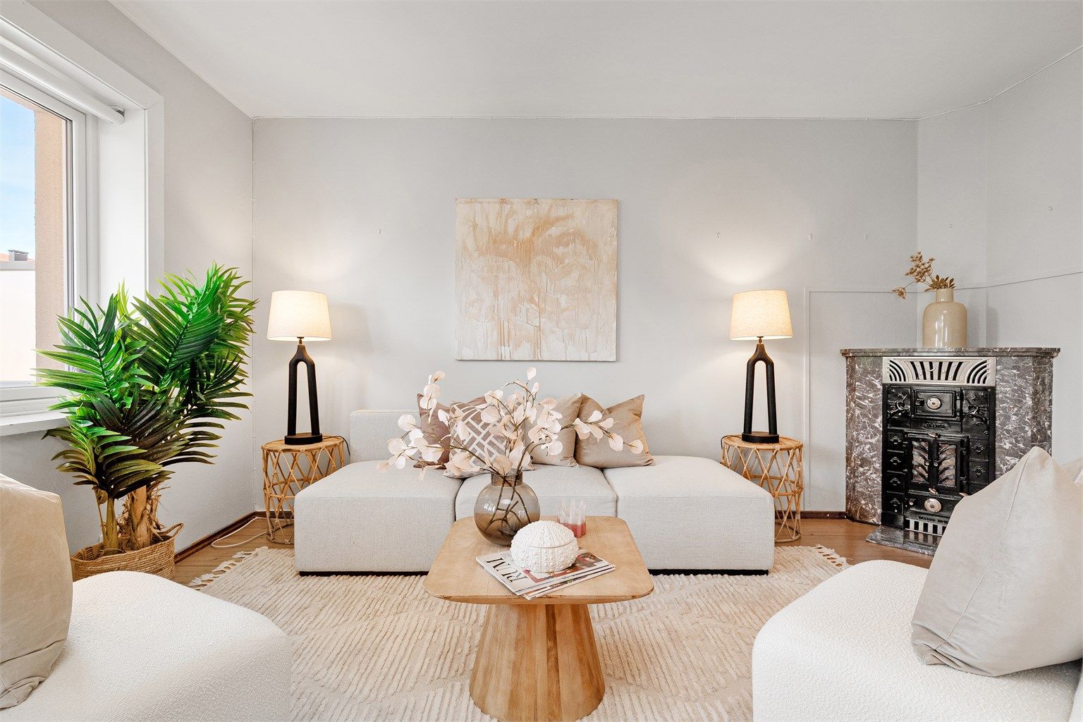 Gjennomgående og fin planløsning