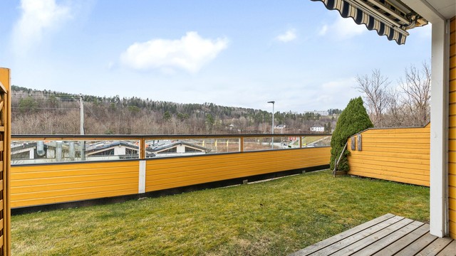 Terrasse utenfor stuen