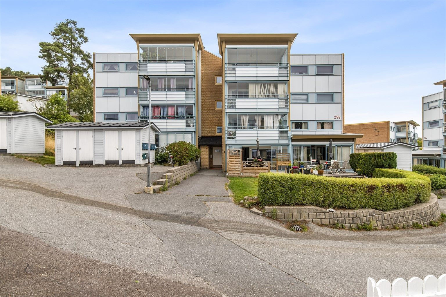 Alt på et plan uten trapper