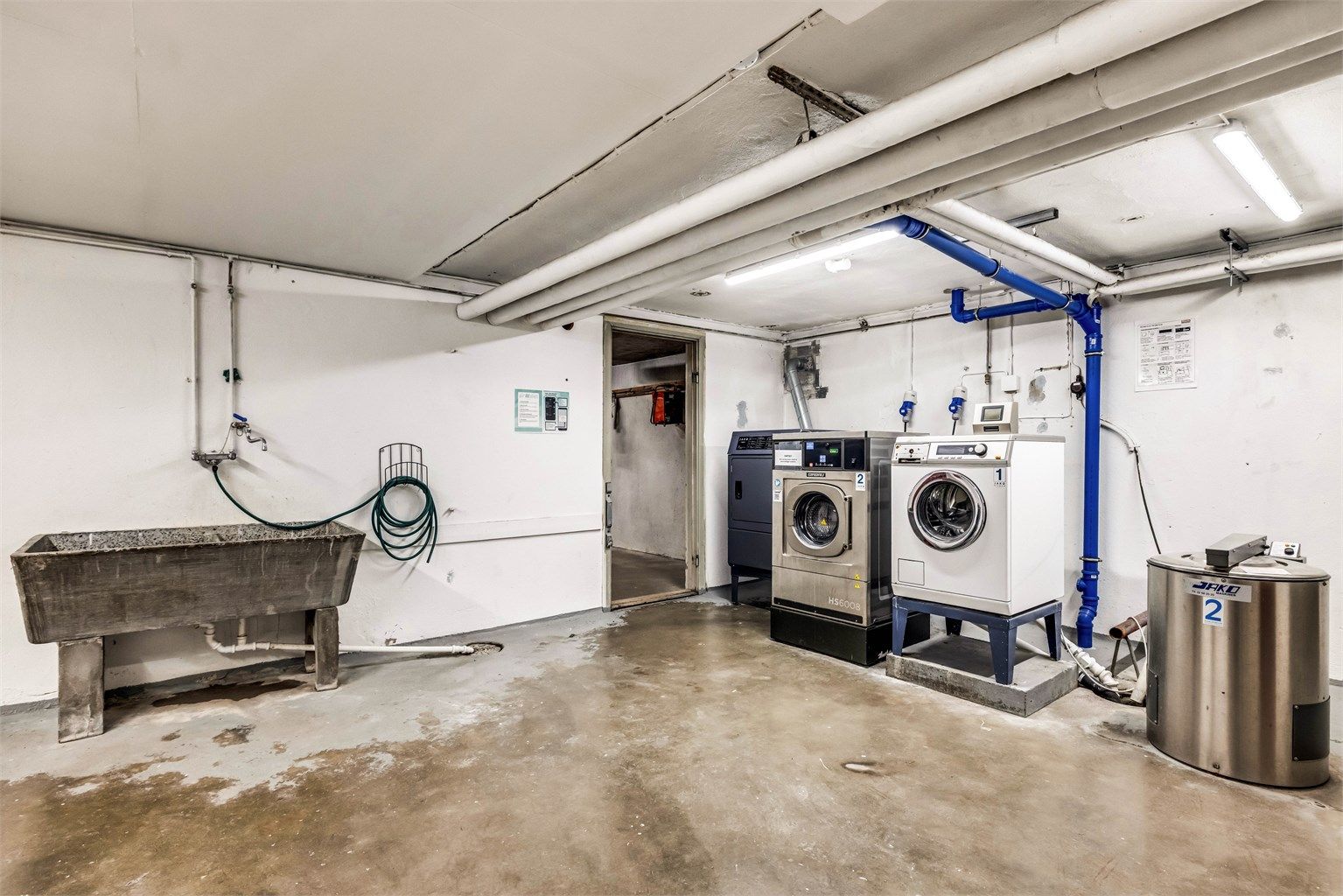 Fellesvaskeri i Sandstuveien 52B. 