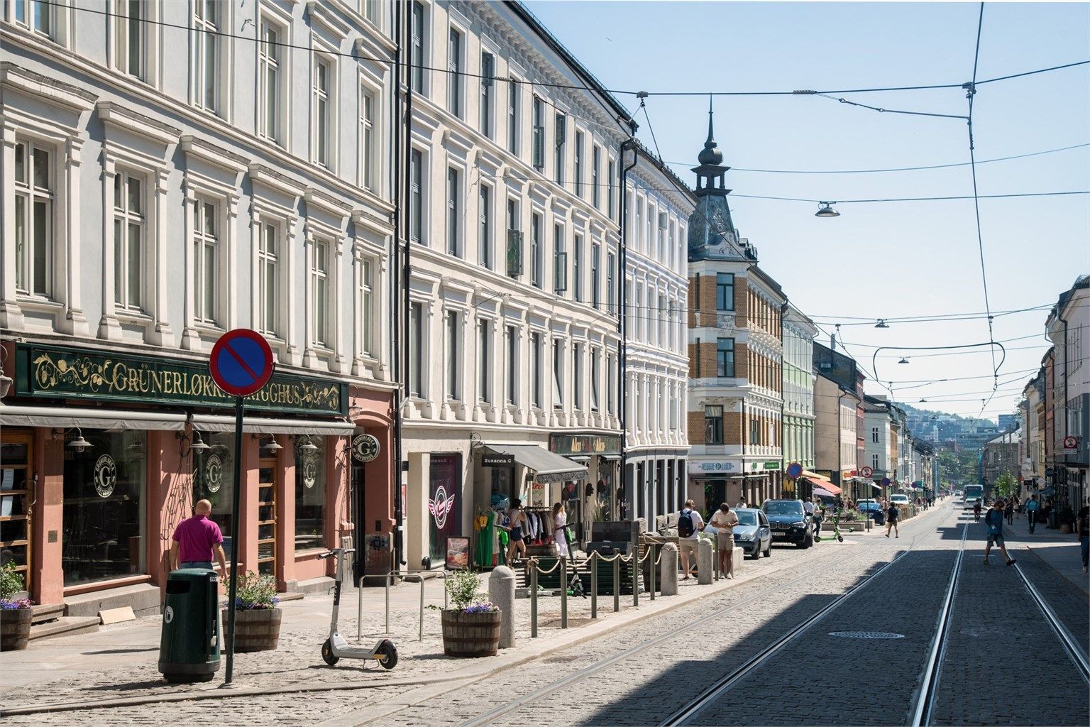 Kort vei til Grünerløkka, Kiellands plass, St. Hanshaugen, Sagene og Torshov. 