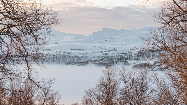 Det medfølger et naust ved Skarvatnet, og en god trebåt fra 60-tallet.