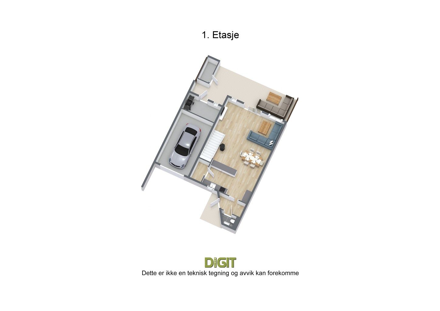 Skolemesterveien 118 - 3D - 1 etg.