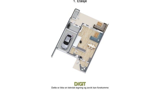 Skolemesterveien 118 - 3D - 1 etg.