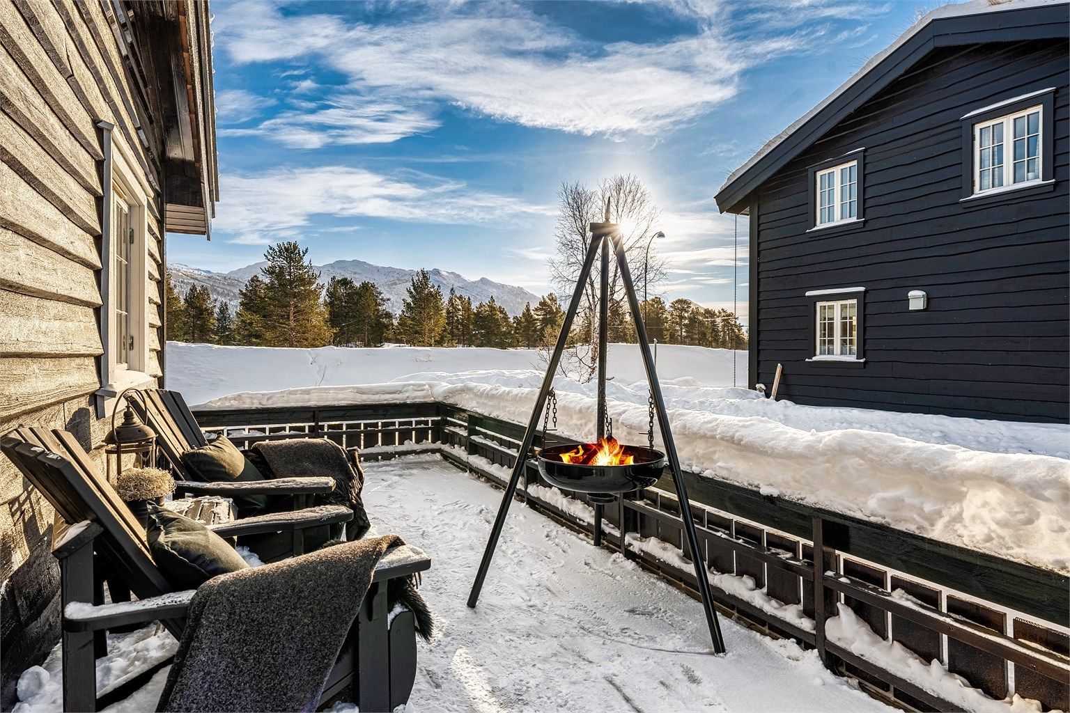 Utsikt mot Hartevassnutane.