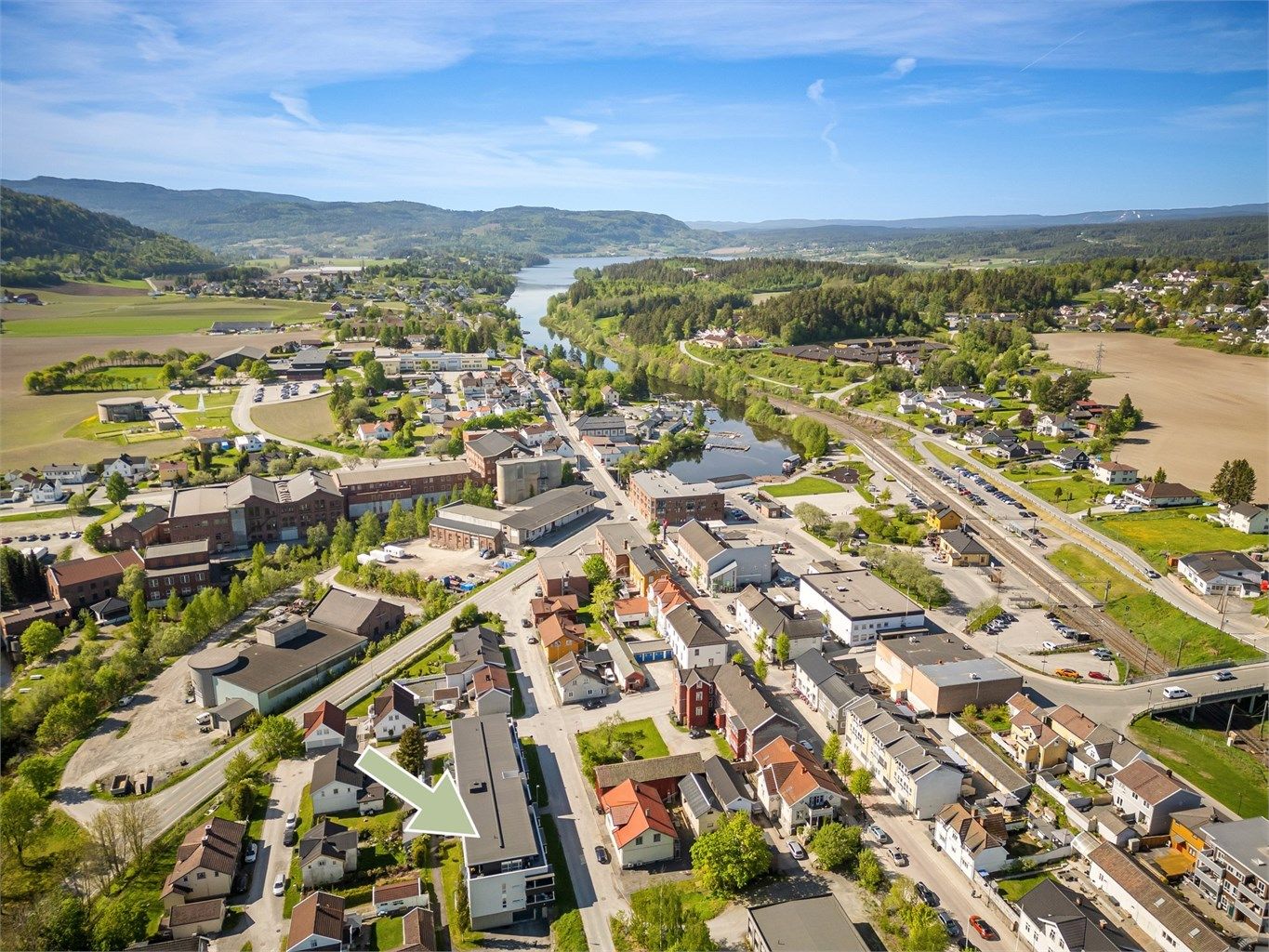 Sentrumsnær leilighet med kort vei til "alt"