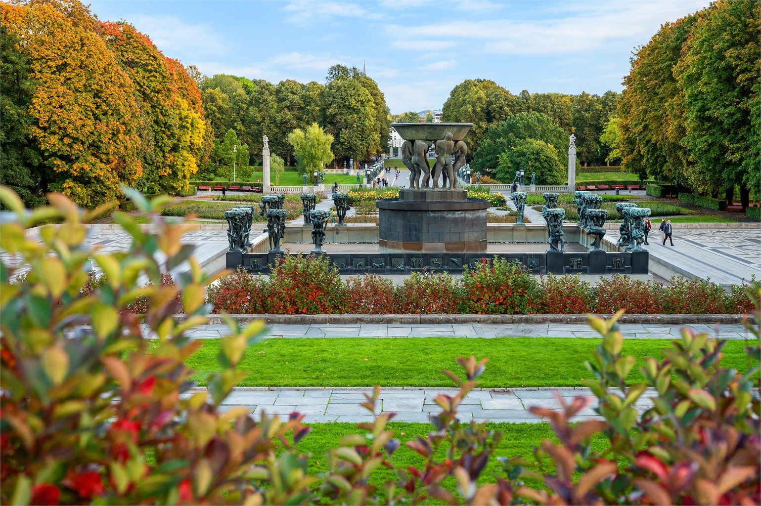 Nærområdet: kort vei til fantastiske Frognerparken. 