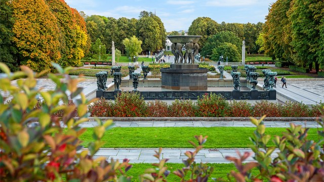 Nærområdet: kort vei til fantastiske Frognerparken.