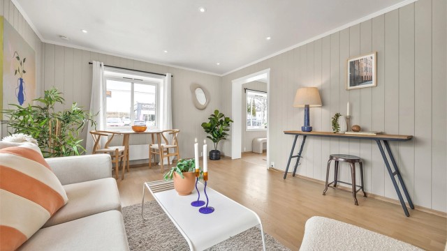 Overflater har blitt oppusset i nyere tid iflg. selger.