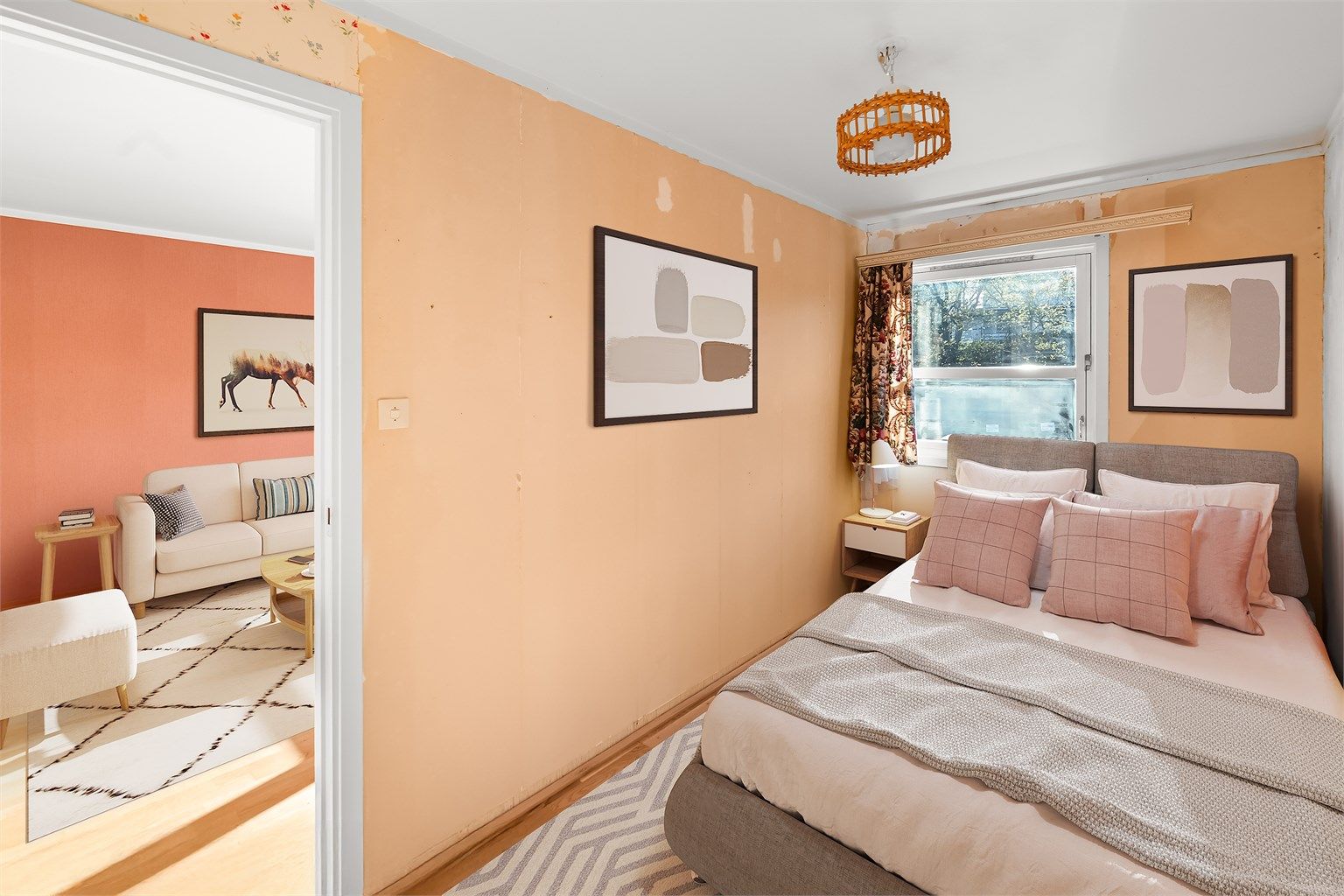 Digital styling av soverommet