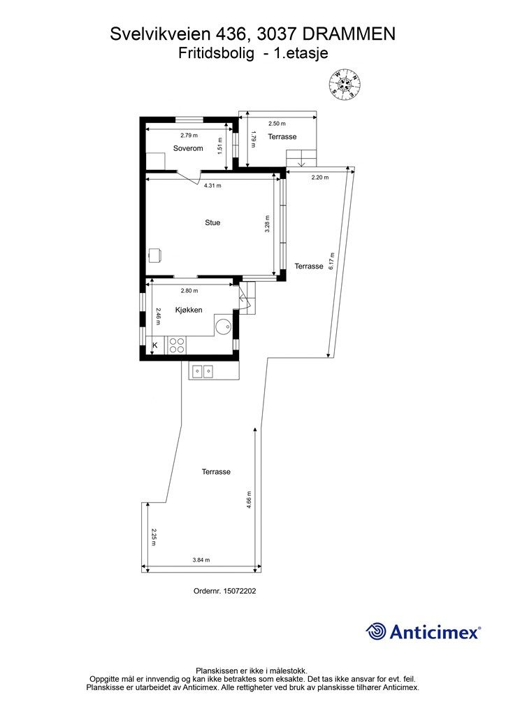 Plantegning - 1. etasje