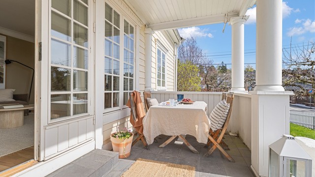 2-fløyet terrrassedør fra stuen