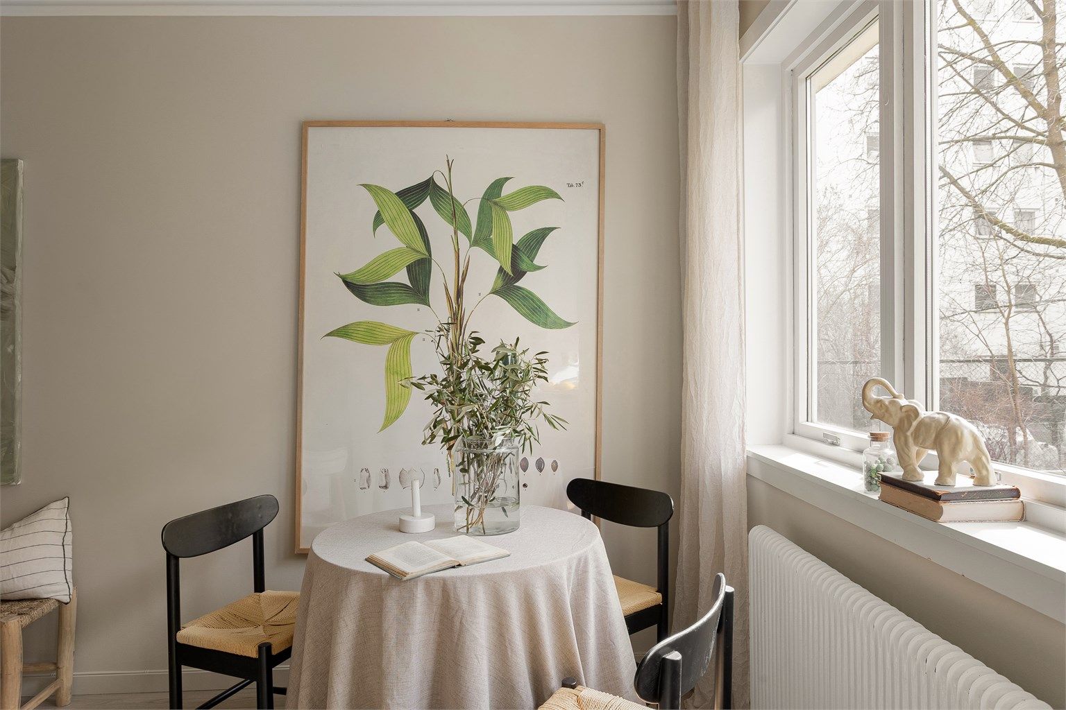 En lys og arealeffektiv selveierleilighet på beste Majorstuen.