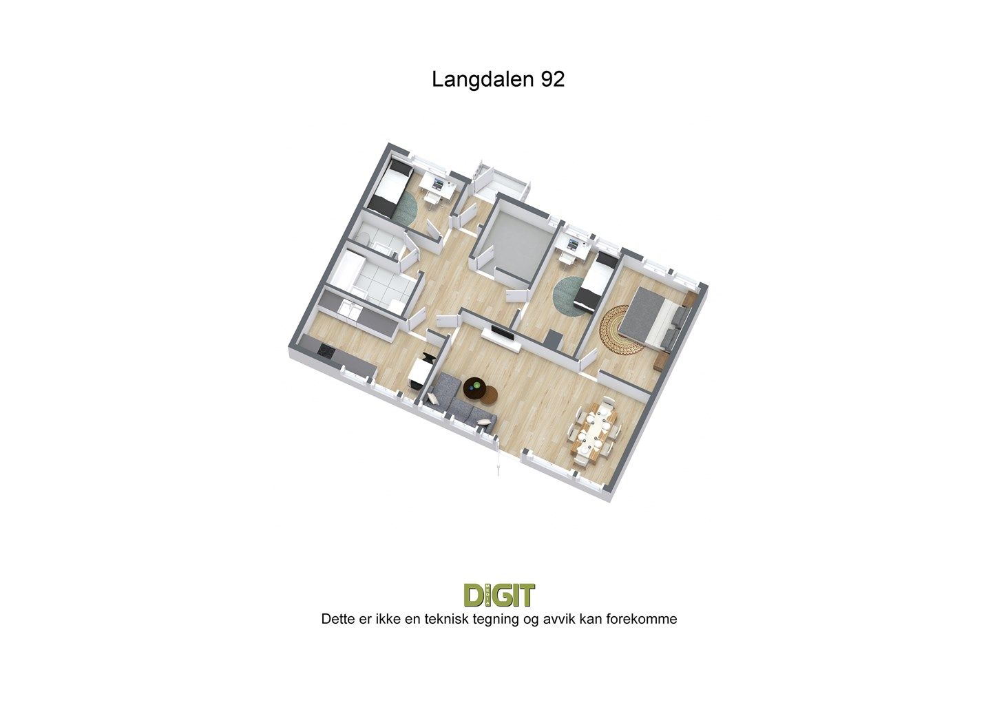 3D - Langdalen 92