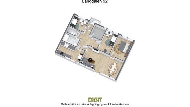 3D - Langdalen 92