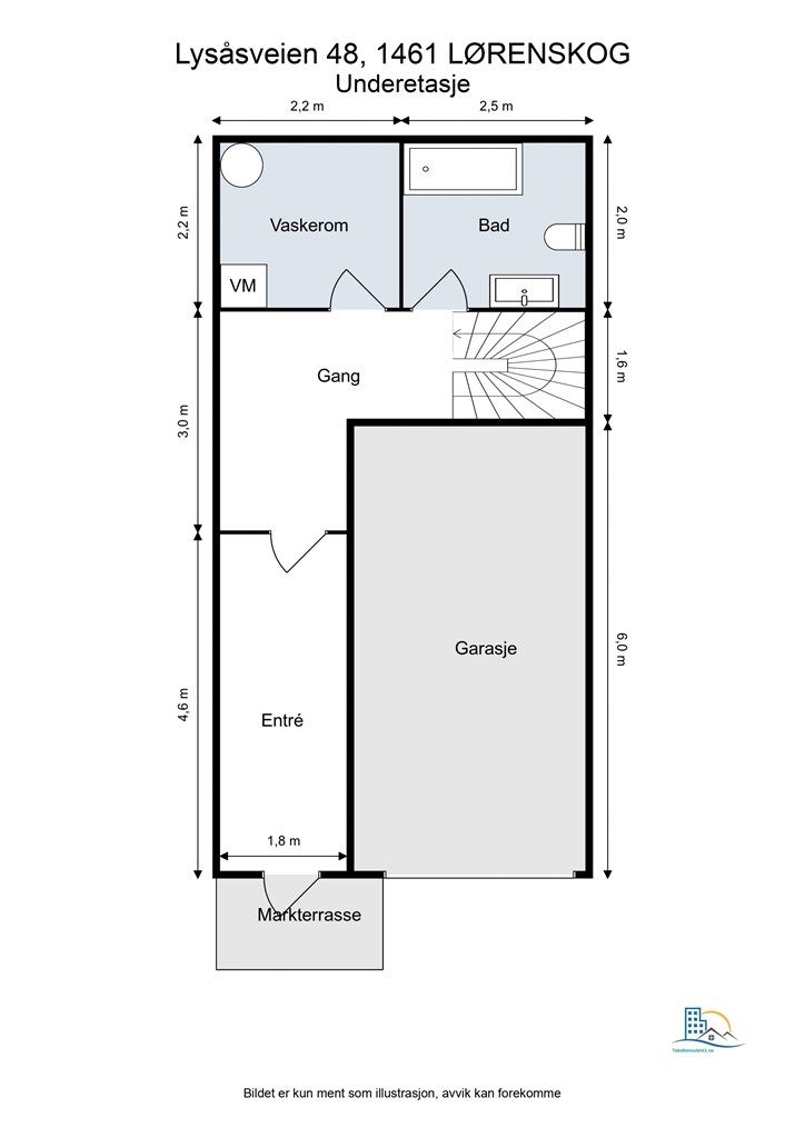 Plantegning - Underetasje.