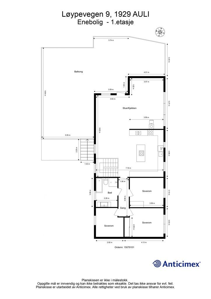 Plantegning 2.etasje