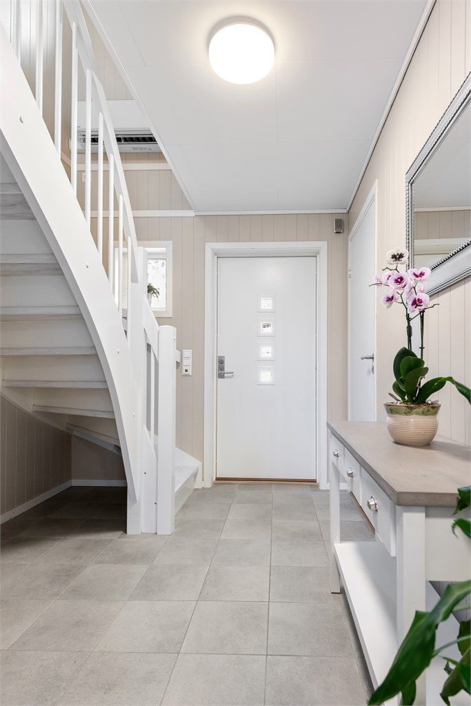 Boligen har balansert ventilasjon sørger for et sunt inneklima.