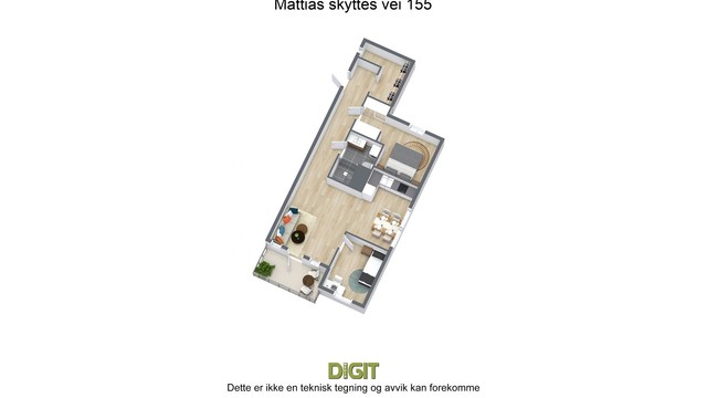 3D - Mattias skyttes vei 155
