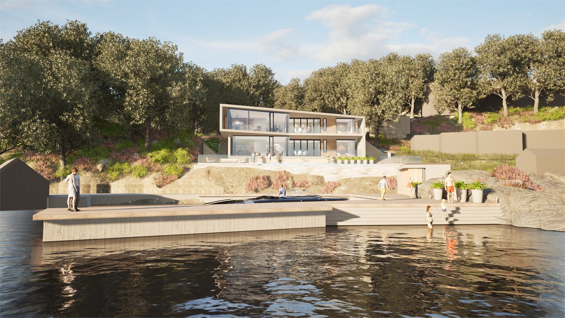 Unik mulighet og lun beliggenhet.