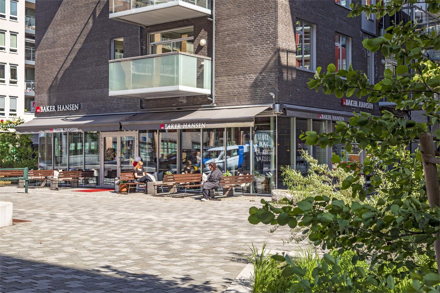 Bakeri med kort gåavstand fra leiligheten