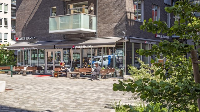 Bakeri med kort gåavstand fra leiligheten