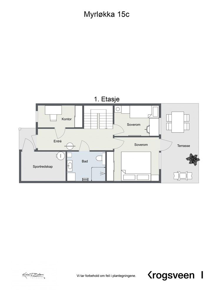 Plantegning 1.etasje