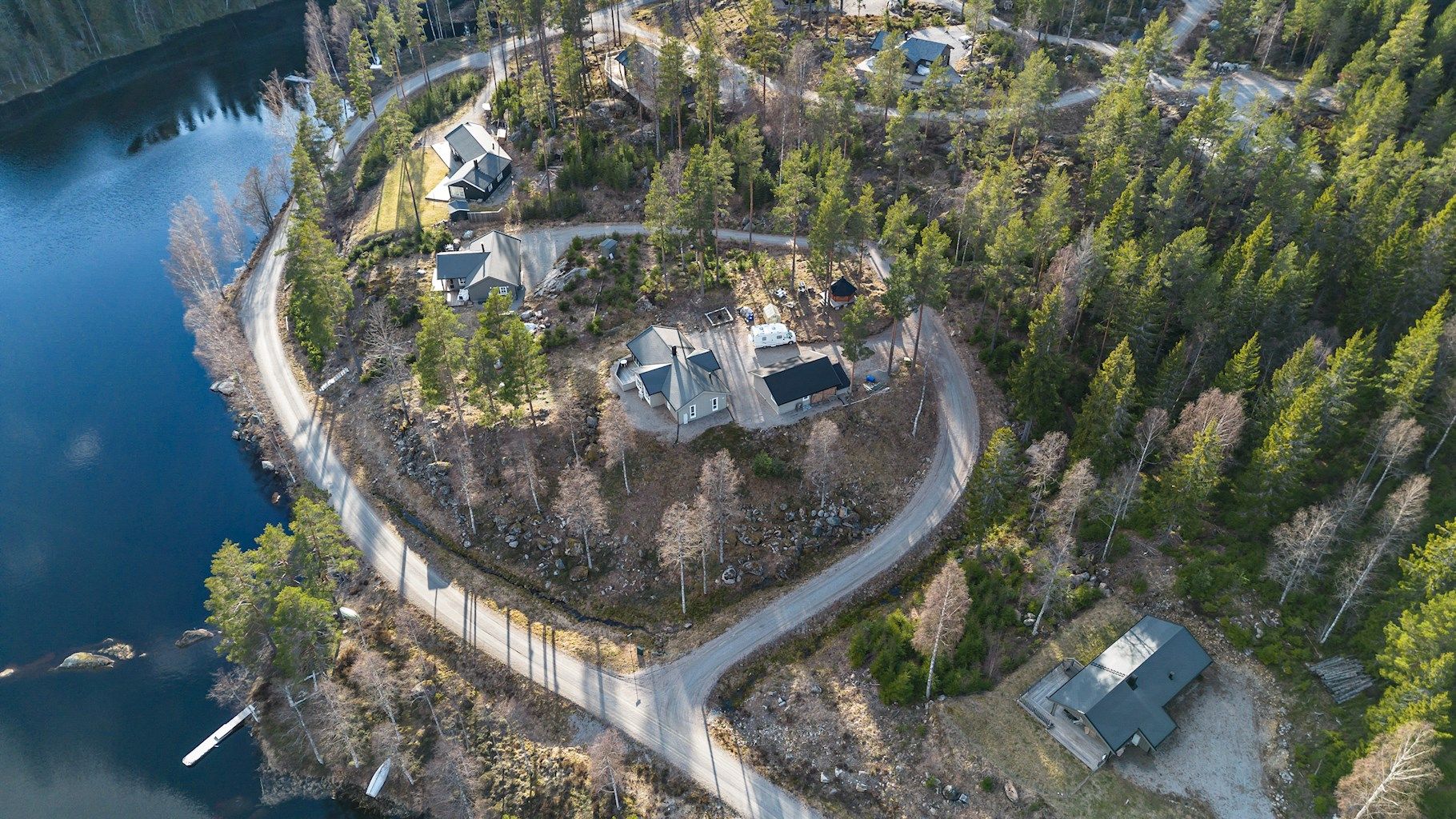 Hyttefeltet ligger 1,5 time fra Oslo og 40 min fra Charlottenberg
