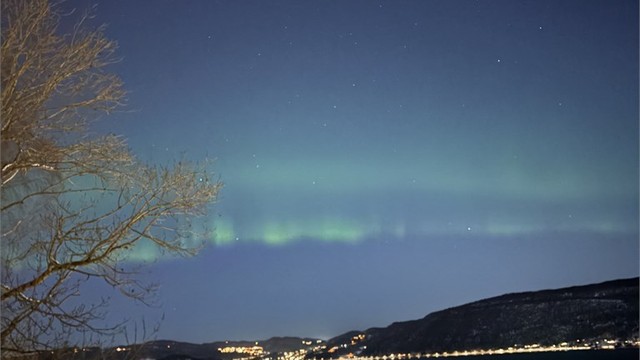 Utsikt/Nordlys - privat bilde