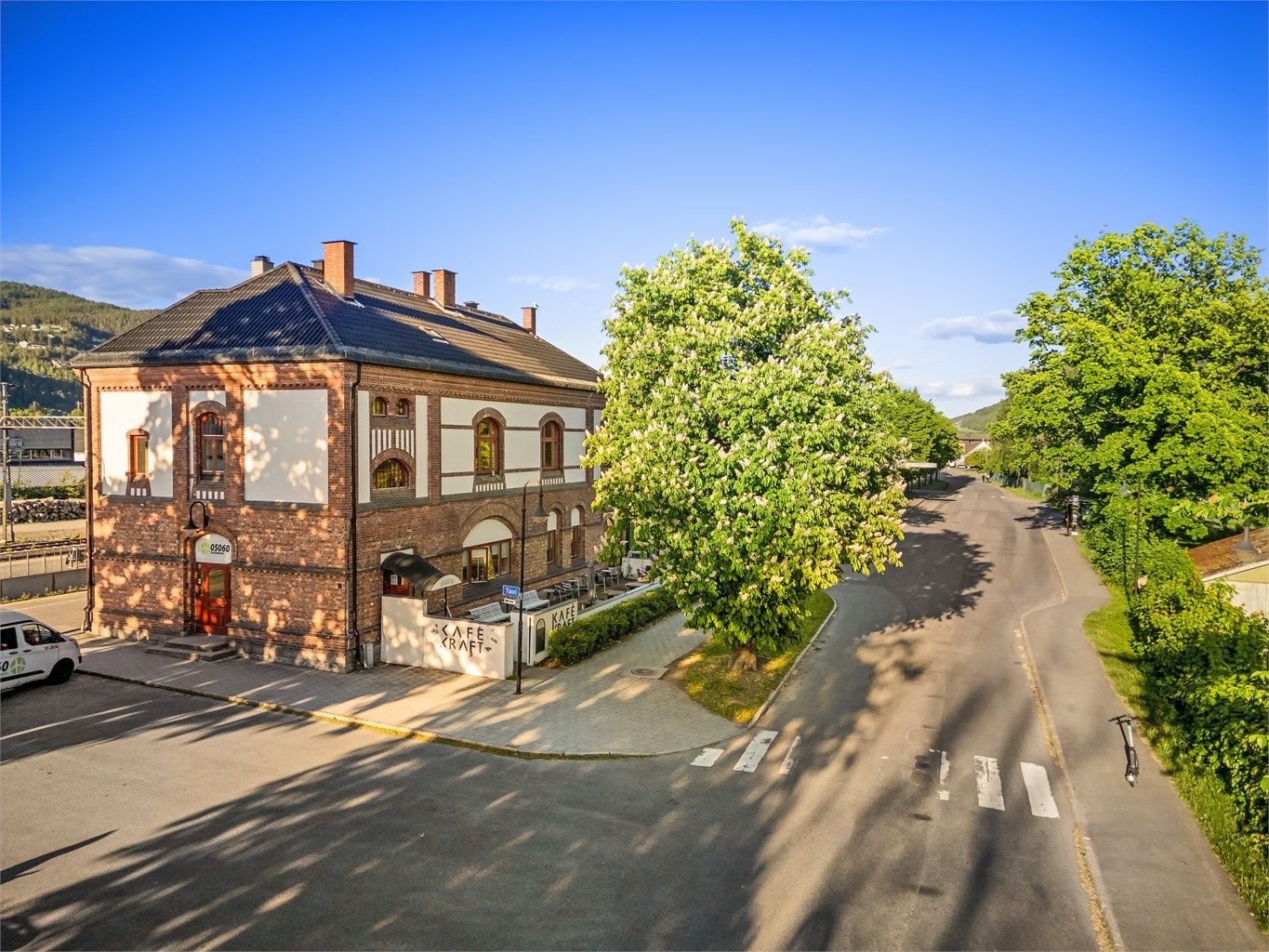 Gangavstand til jernbanestasjonen