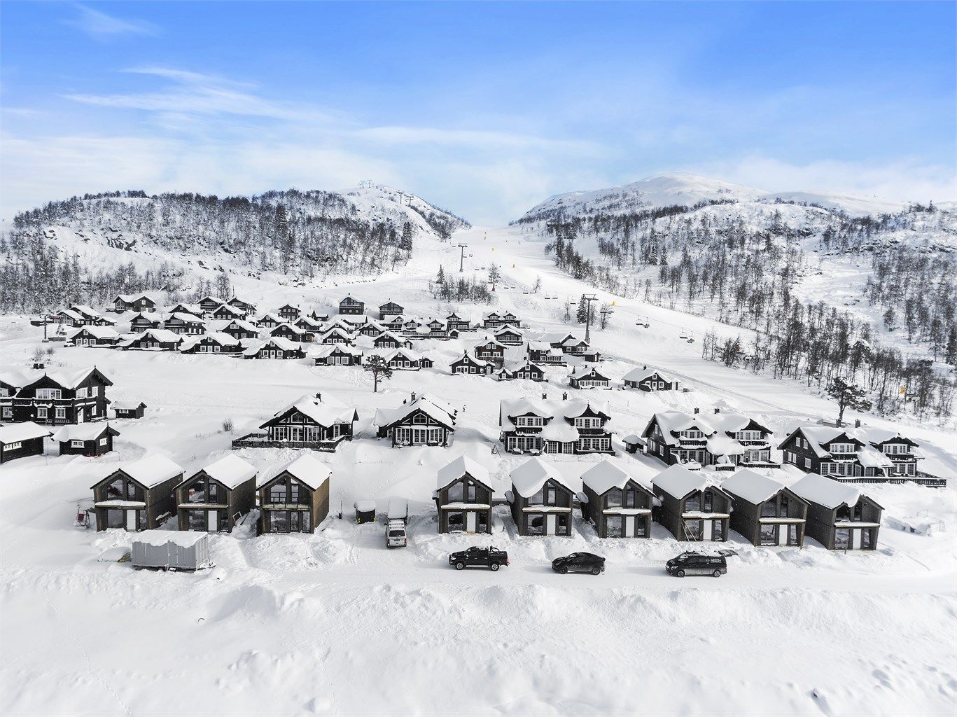 Beliggenheten er ypperlig, midt i smørøyet av Holtardalen!  Foto: A7 Media. 