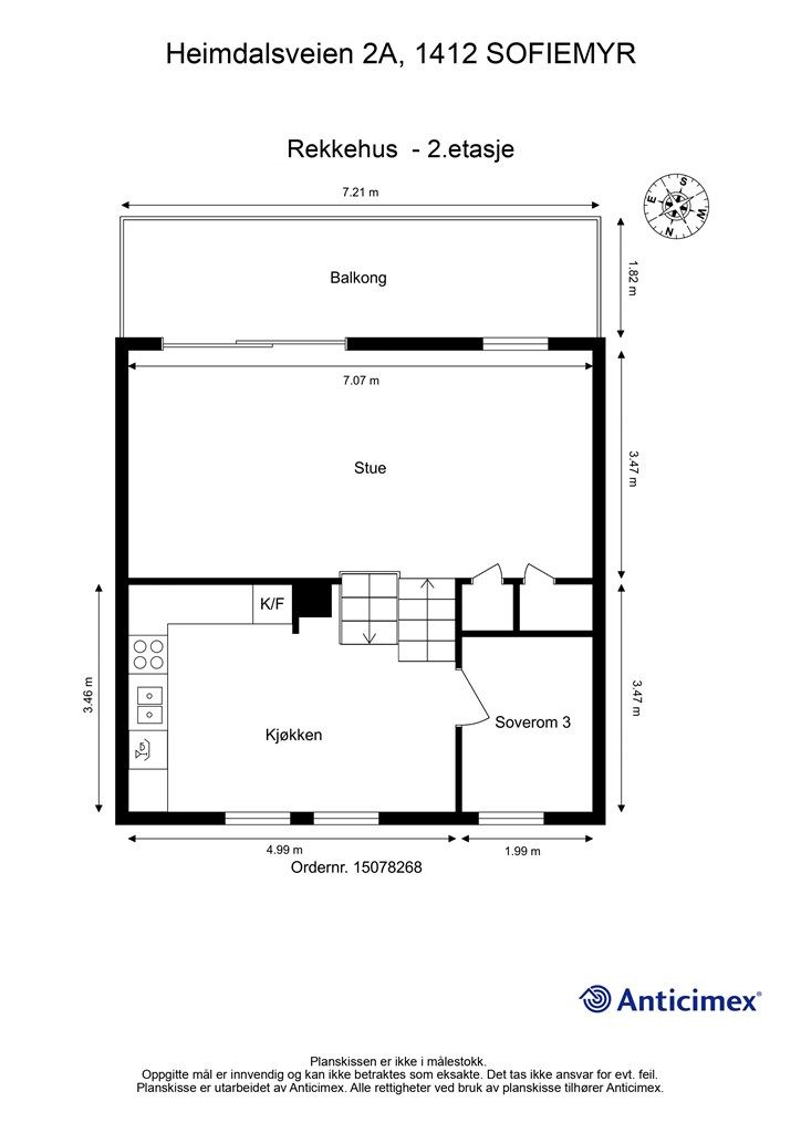 Plantegning 2.etasje